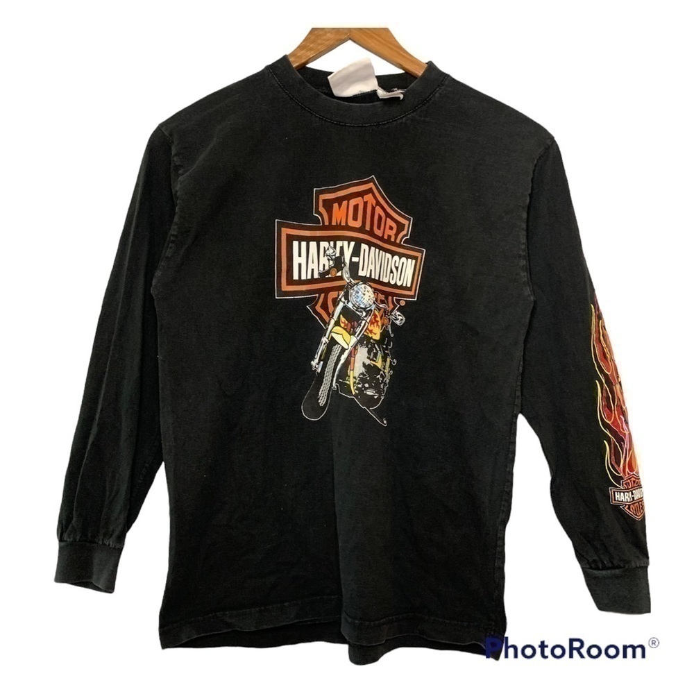 𝅺vintage Harley Davidson Longsleeve T-shirt